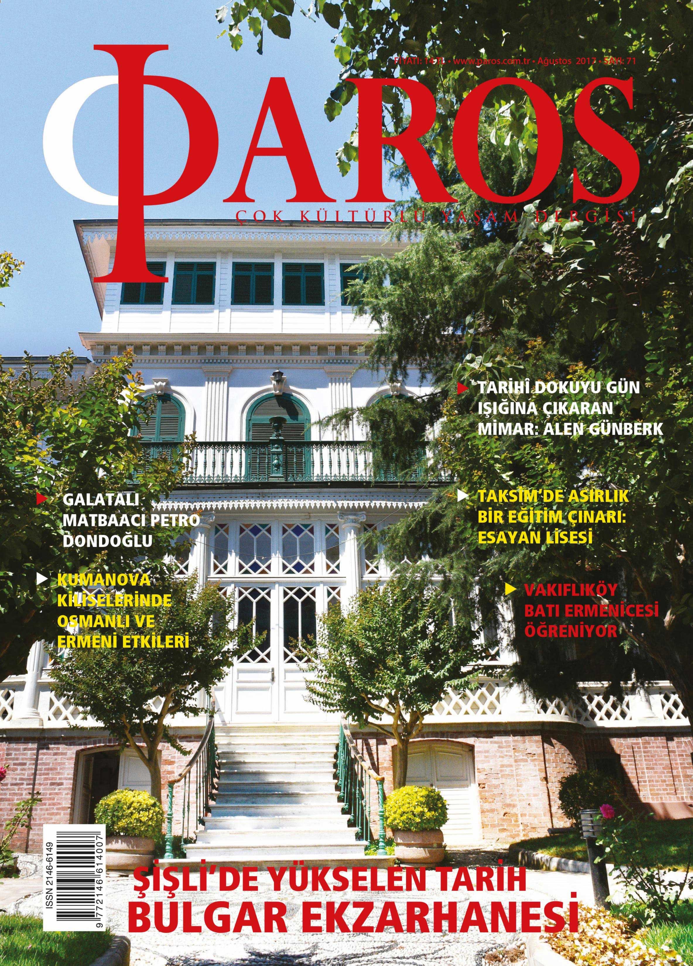 Paros Dergisi 71. Sayı